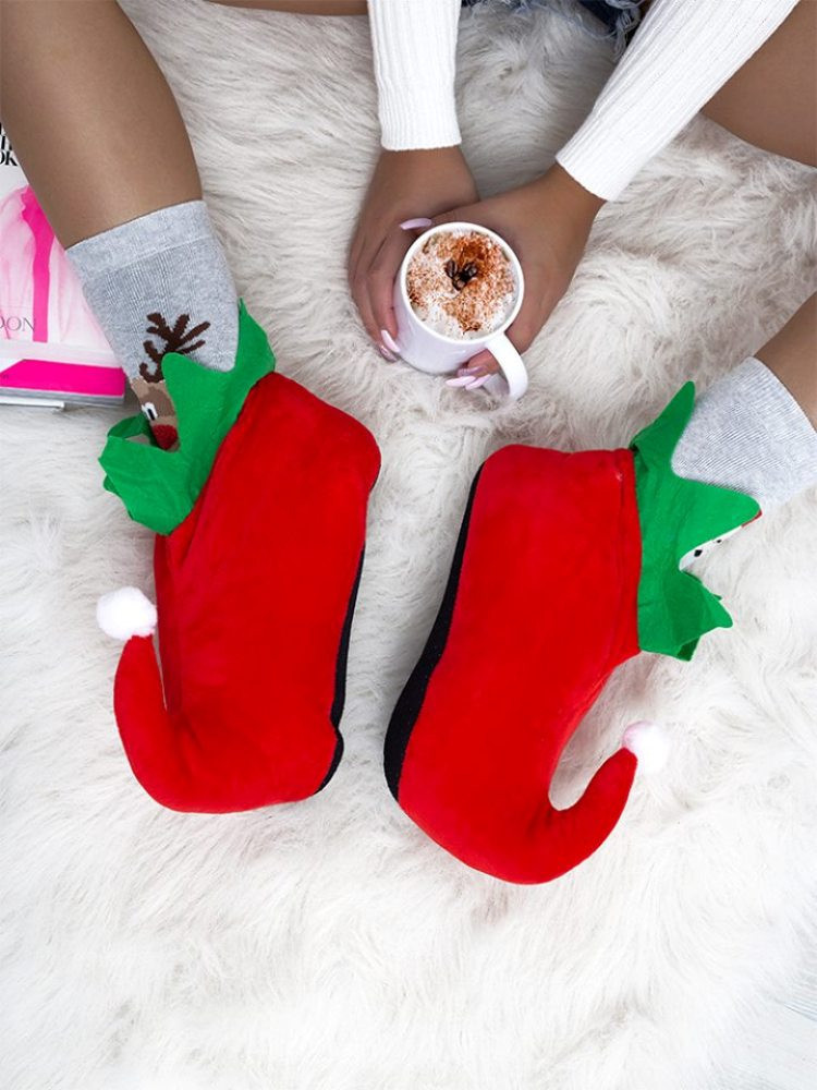 CHRISTMAS ELF SLIPPERS