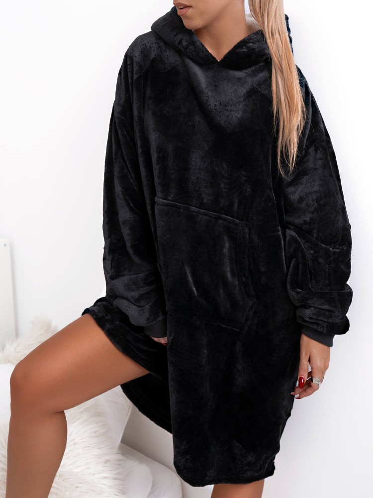 UNISEX OVERSIZED ΜΑΥΡΗ...