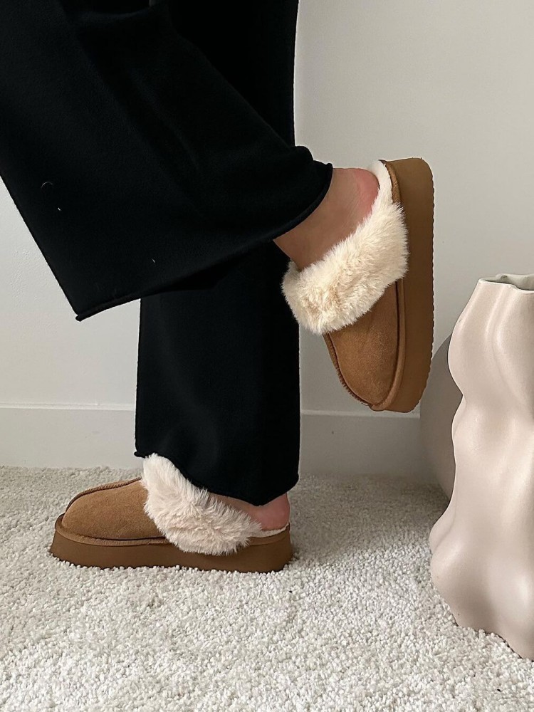 DANY CAMEL SLIPPERS