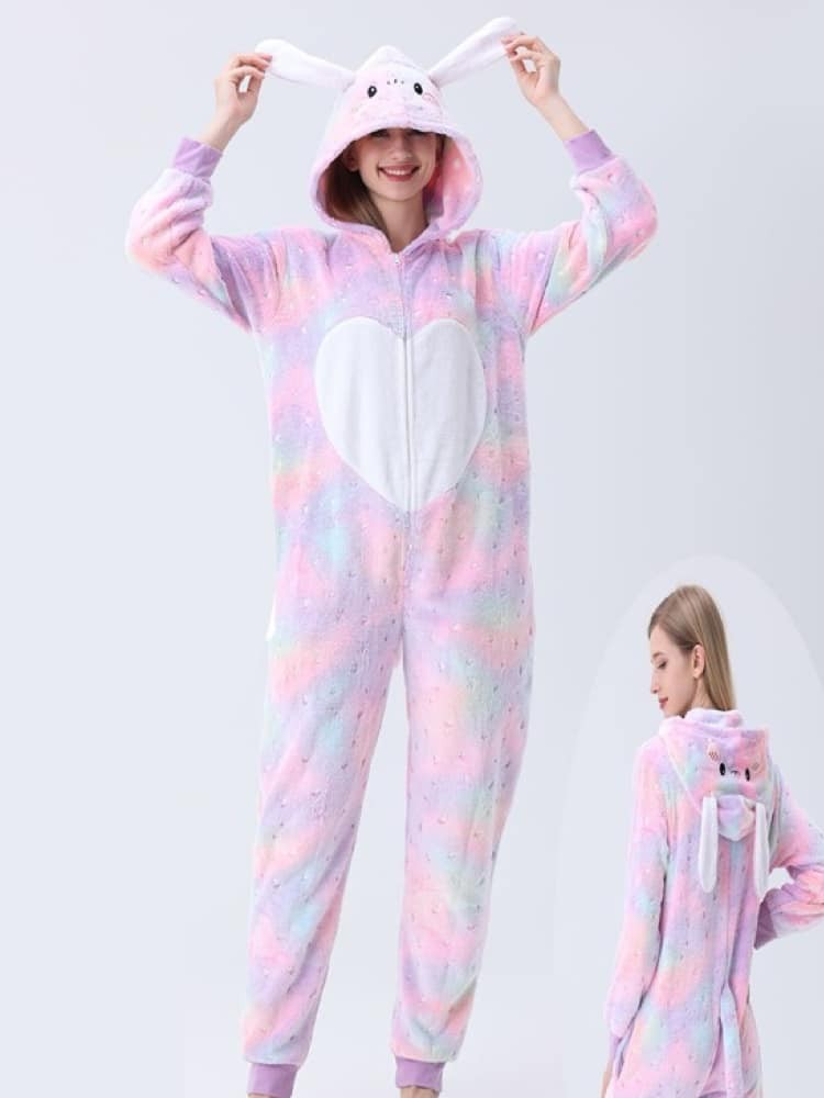 RABBIT ONESIE JUMPSUIT PYJAMAS