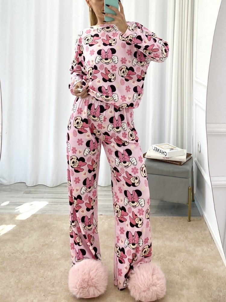 VELVET PYJAMAS SET - MINNIE...