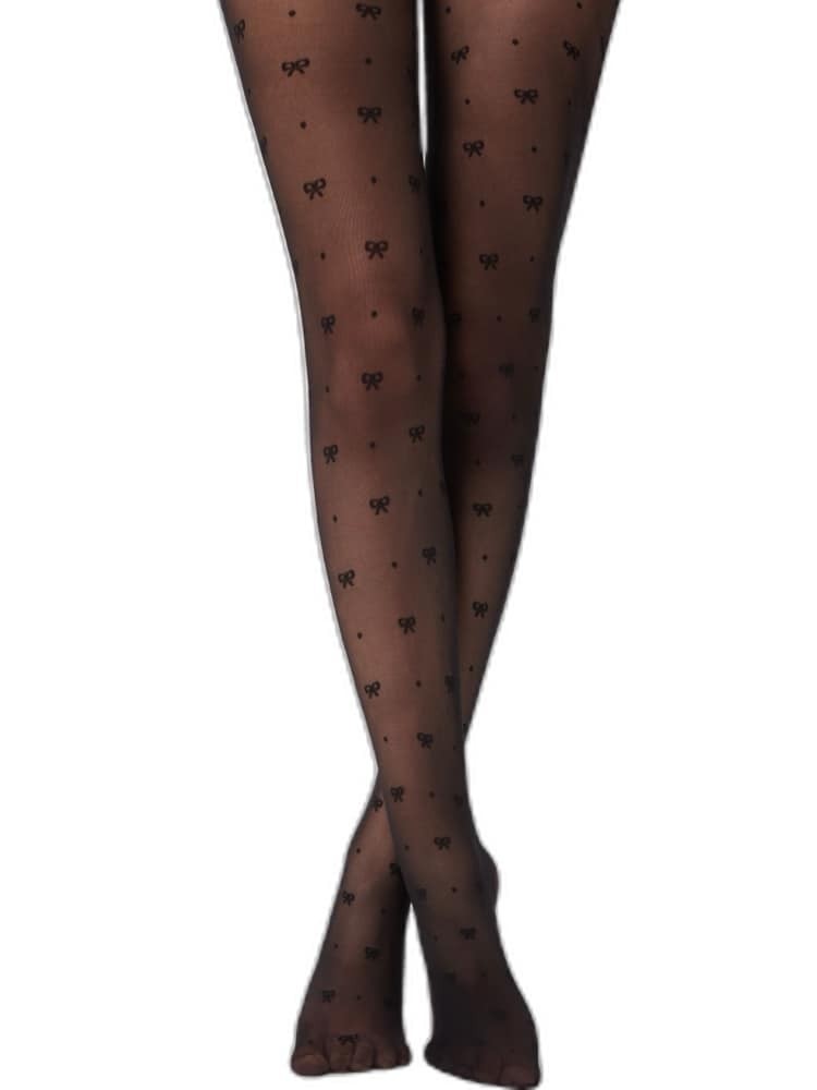 TIGHTS WITH BOWS - BOWS