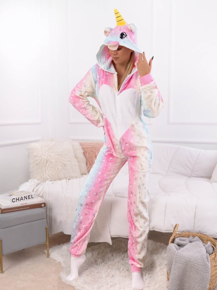 RAINBOW UNICORN ONESIE...