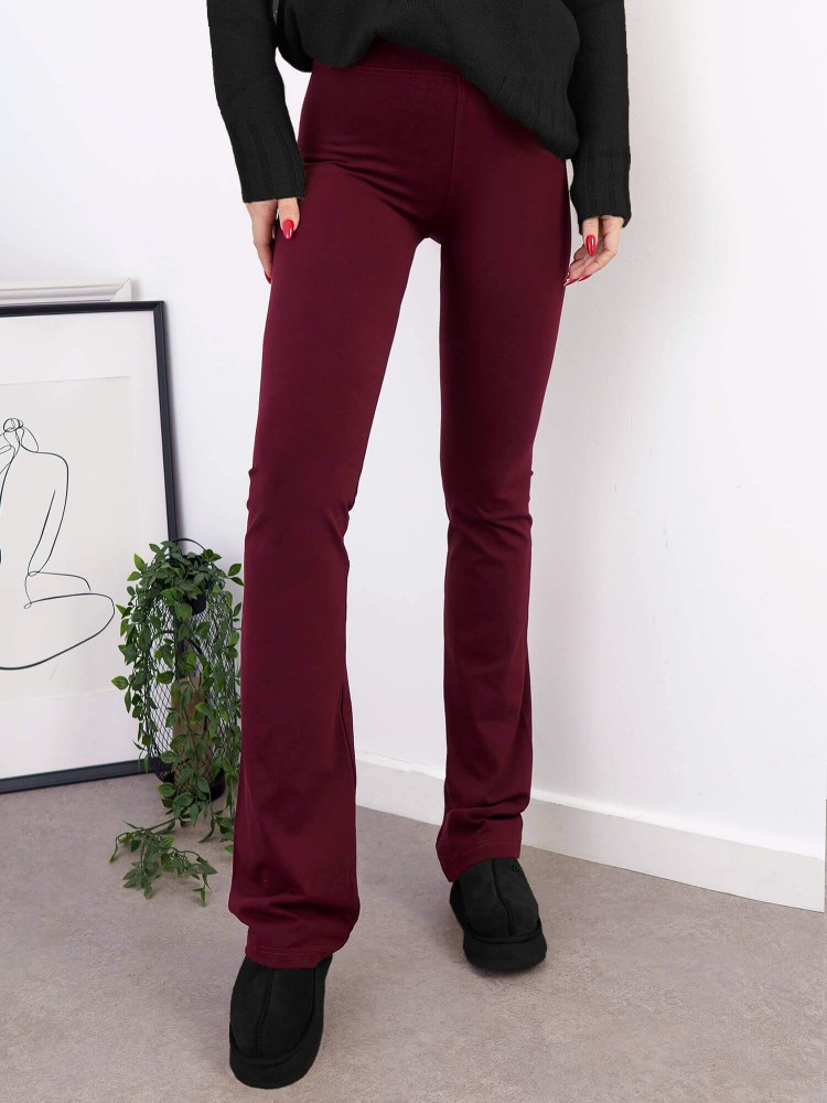 RIBA BORDEAUX BELL LEGGINGS