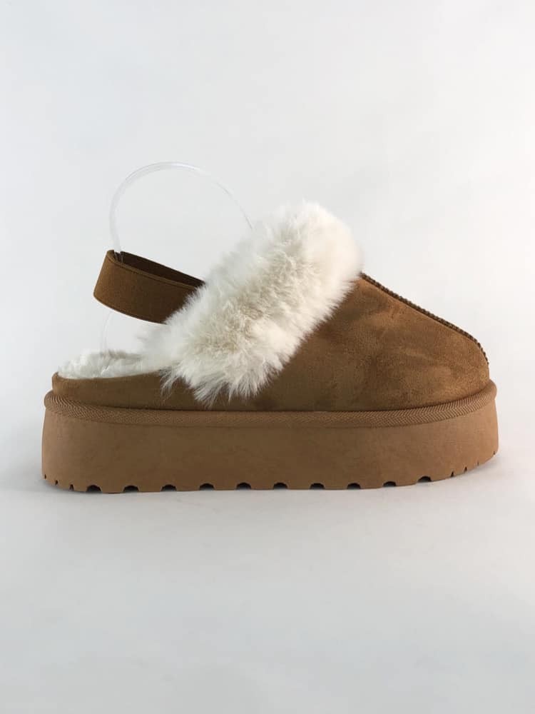 ΓΟΥΝΙΝΑ SLIP ON - FROST CAMEL